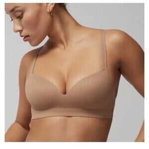 Soma Tan Seamless Wireless T-Shirt Bra